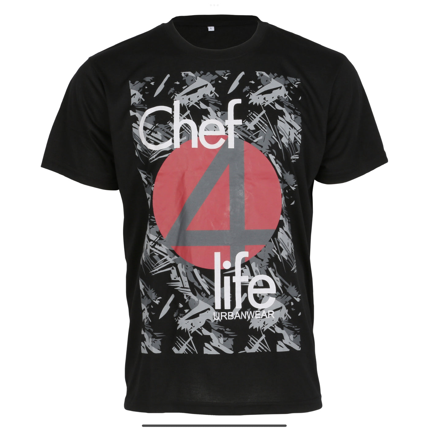 Chef4Life Black T-Shirt