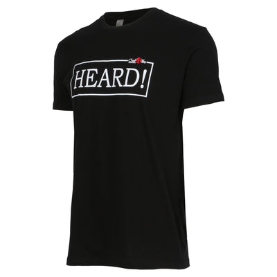 Heard! Black T-Shirt